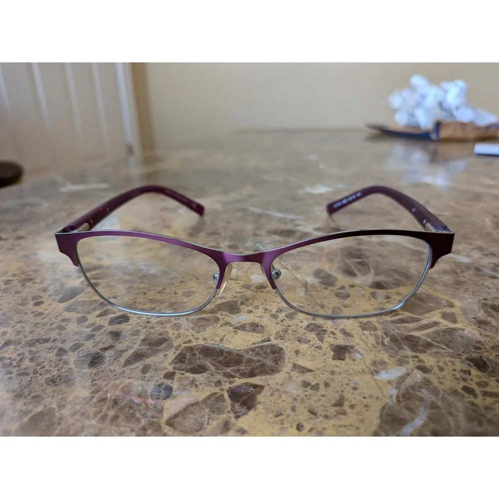 Armani Exchange AX1010 6050 Womens Satin Berry Jam Eyeglasses Frames 53/16
